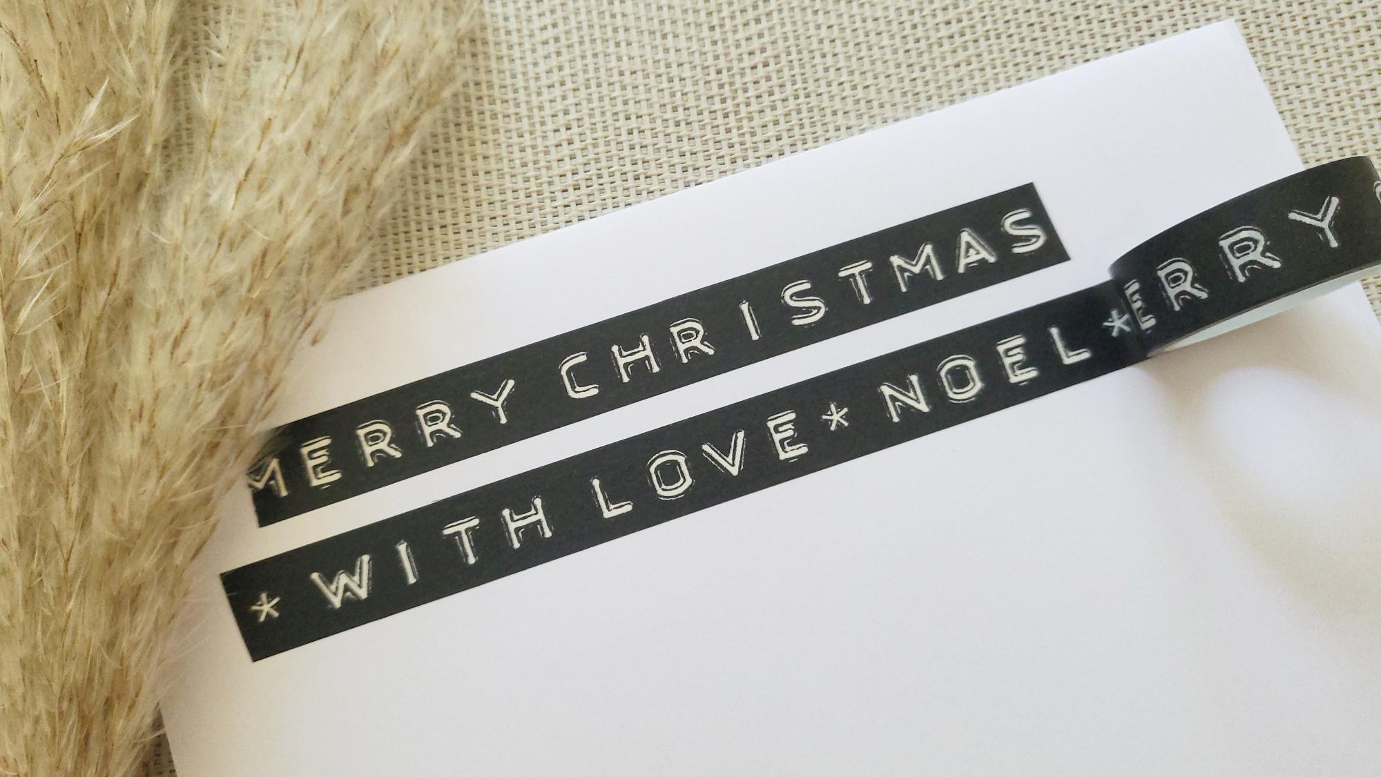 Washi Tape Weihnachten